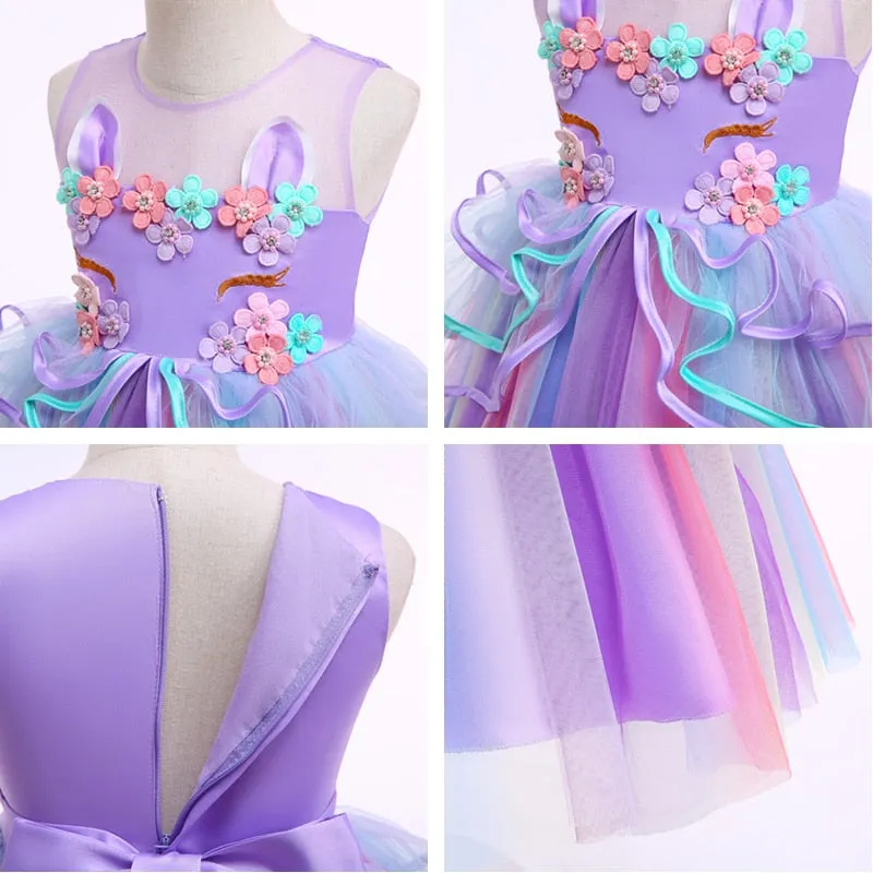 Pretty Purple Unicorn Dress