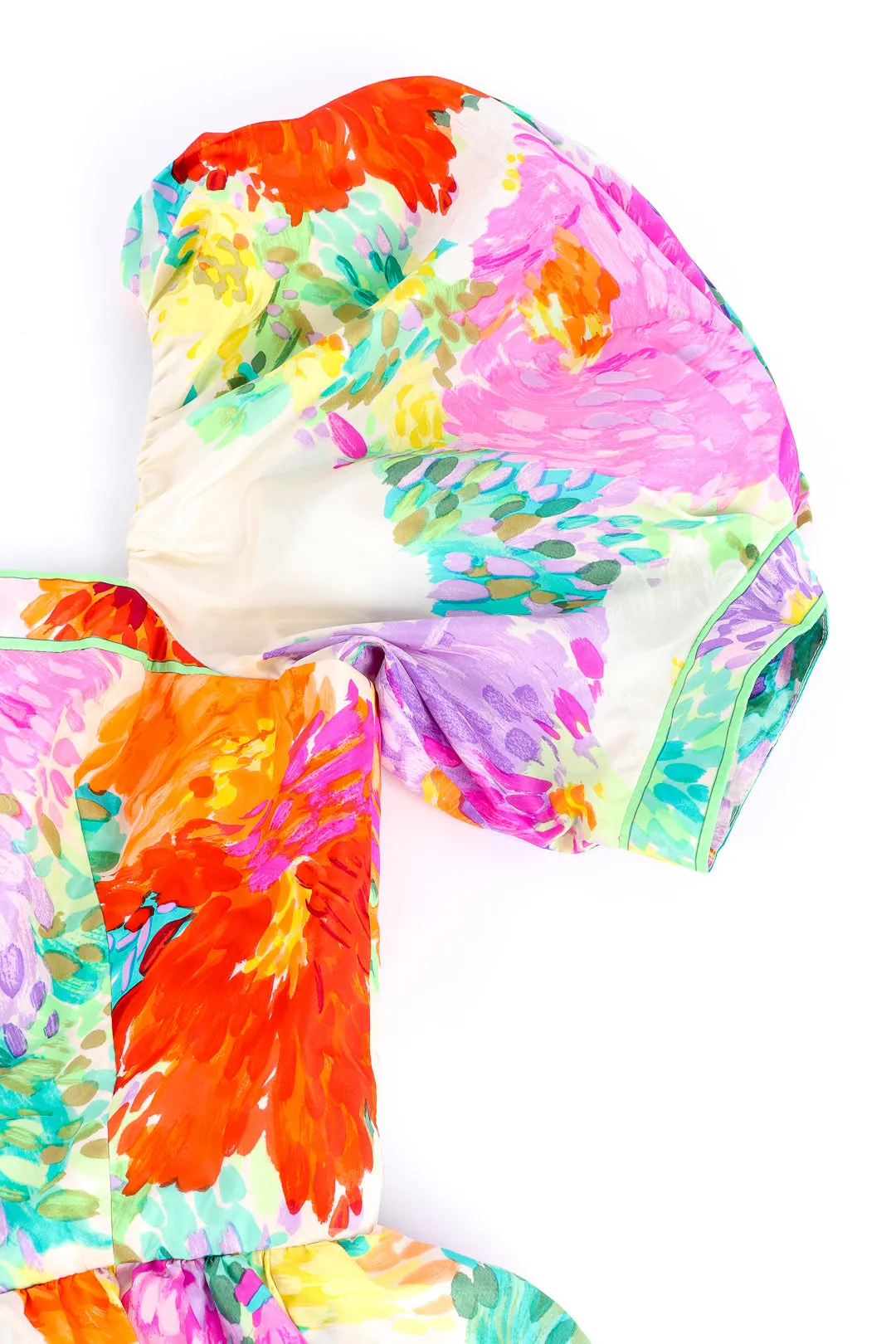 Puff Sleeve Garden Gown