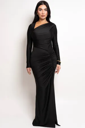 Riola Black Dress