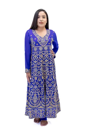Royal Blue Evening Gown
