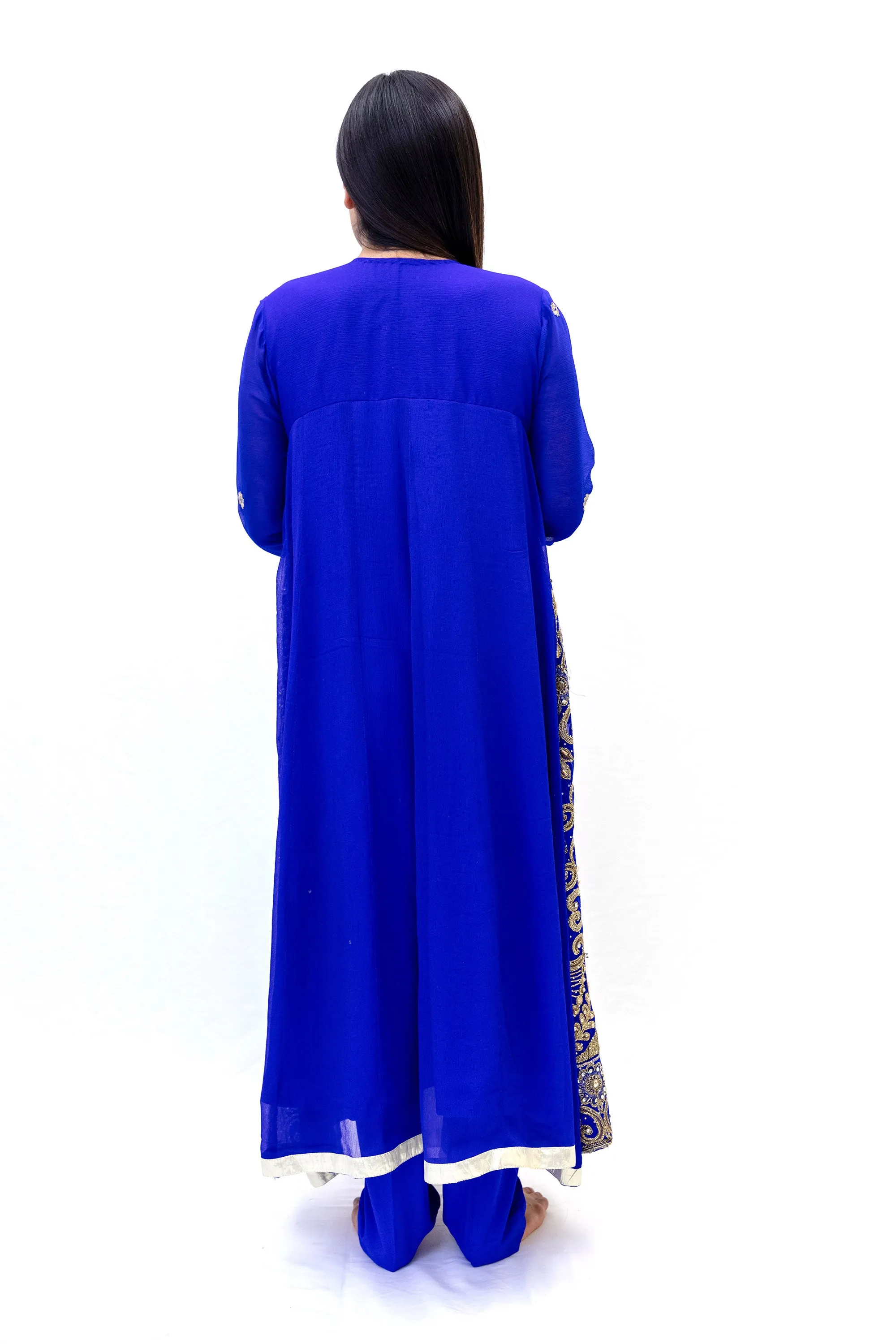 Royal Blue Evening Gown