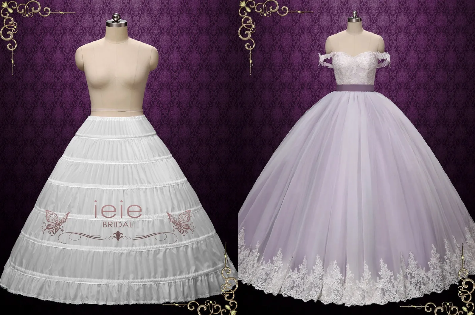 Roycebridal Extra Big Ball Gown Petticoat Crinoline PT1005