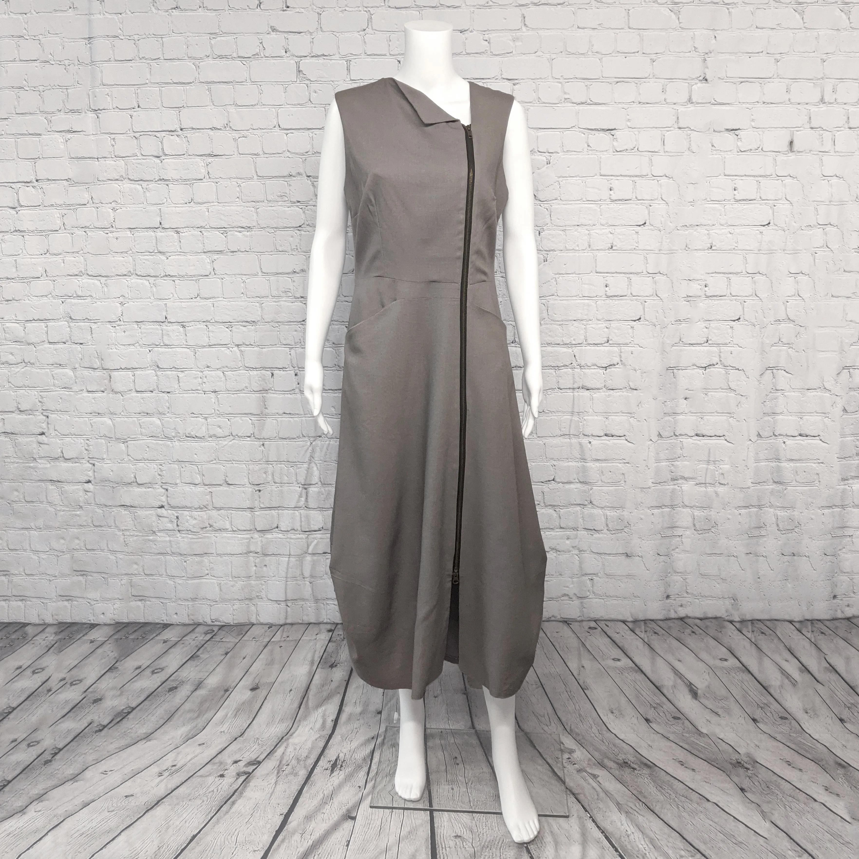 SALE! Leanna Maxi Dress in Grey by Kim Schalk