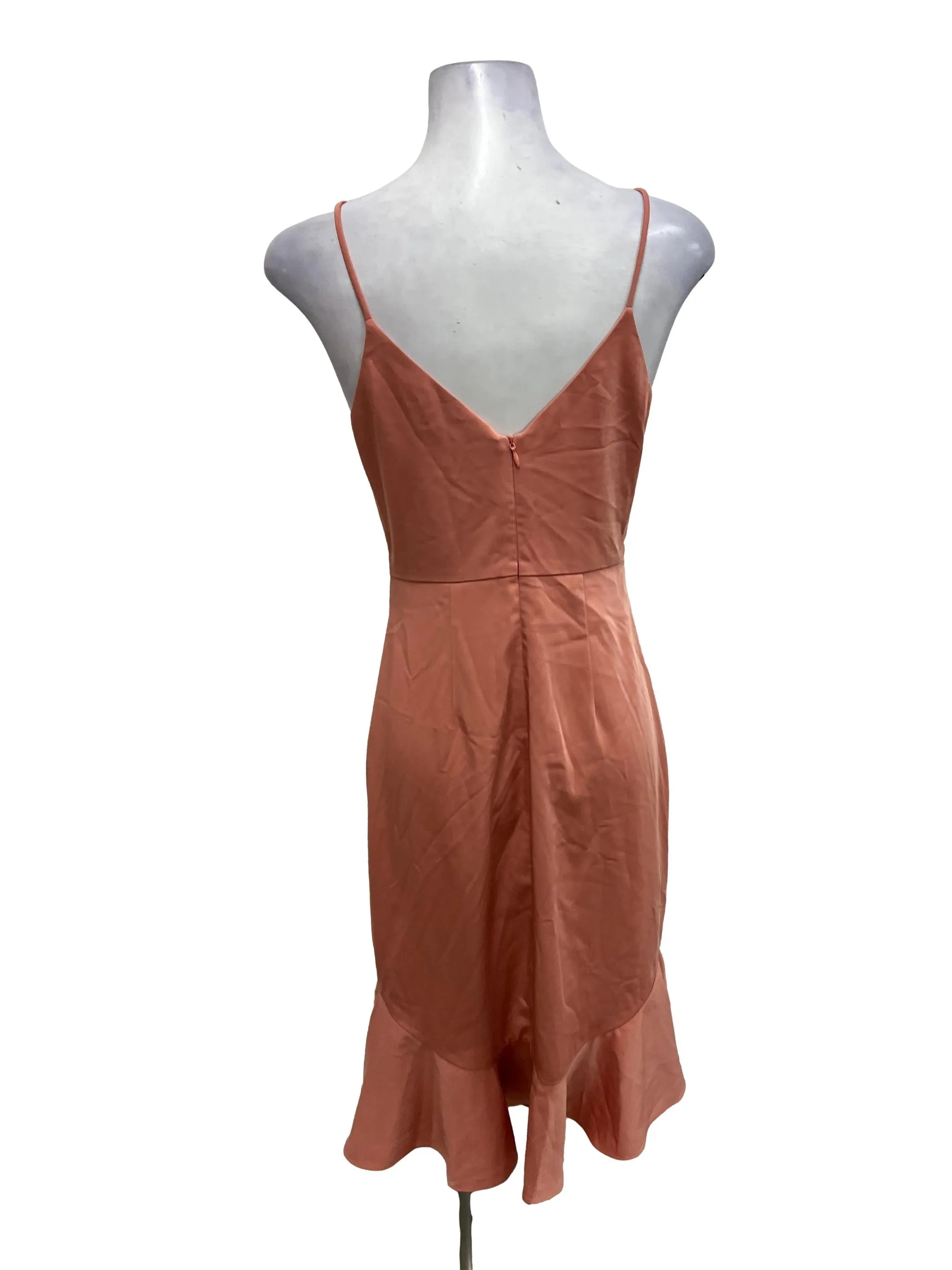Salmon Pink Mermaid Dress