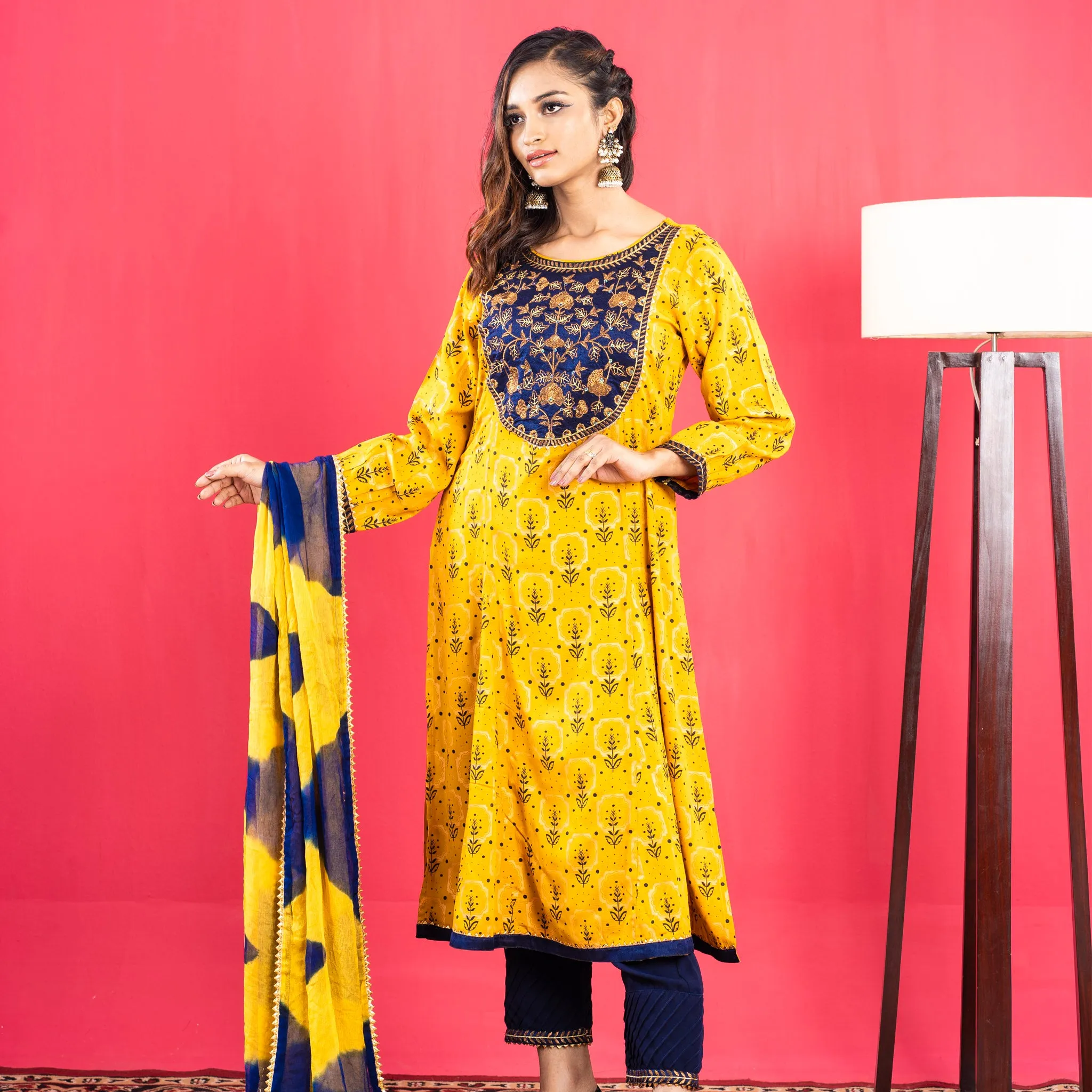 Salwar Kameez- Mustard