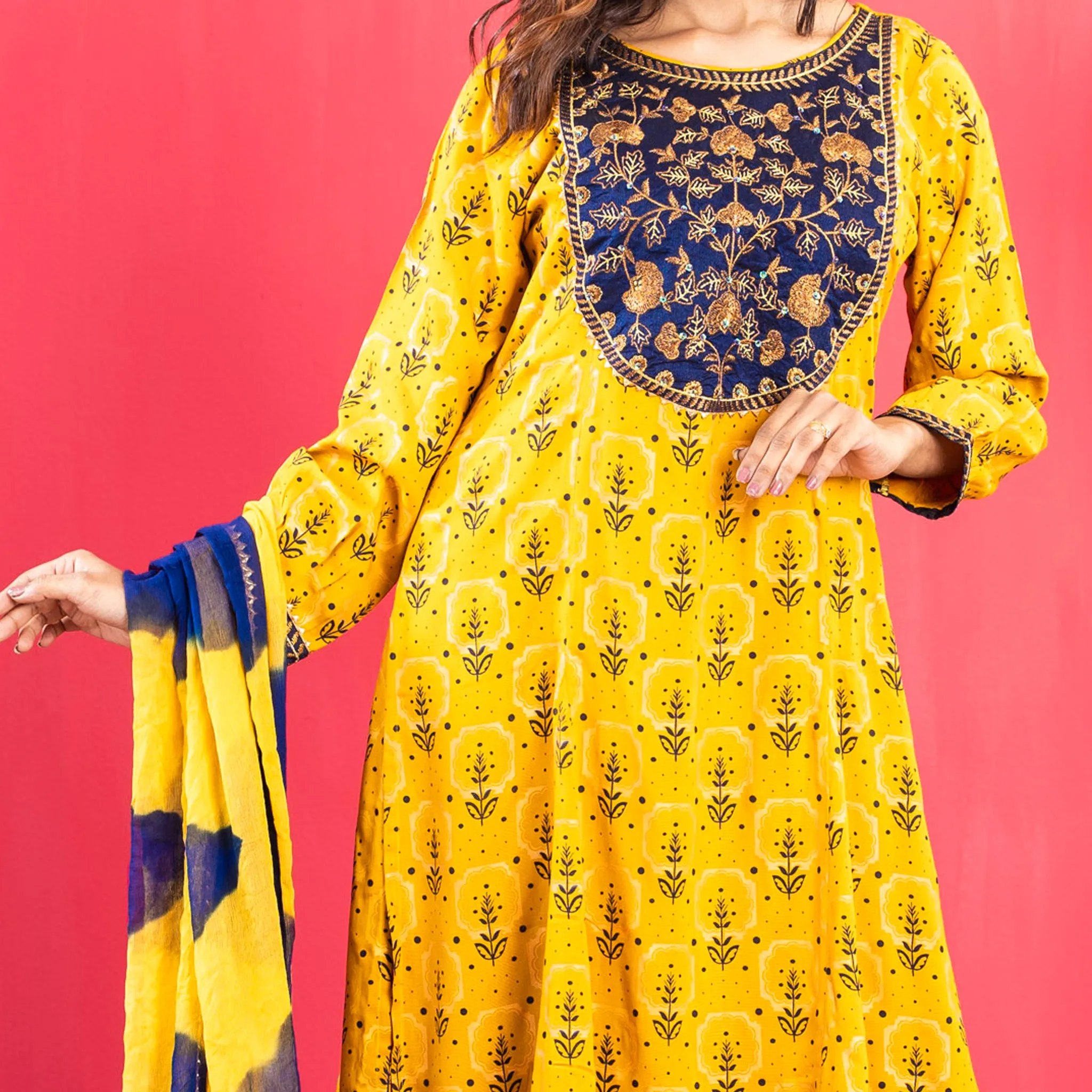 Salwar Kameez- Mustard