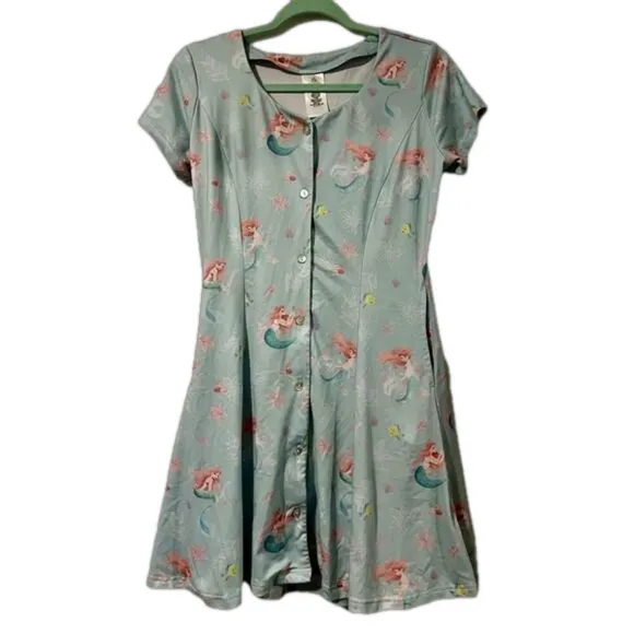 Shop Disney The Little Mermaid Ariel Swing Dress for Women New XS