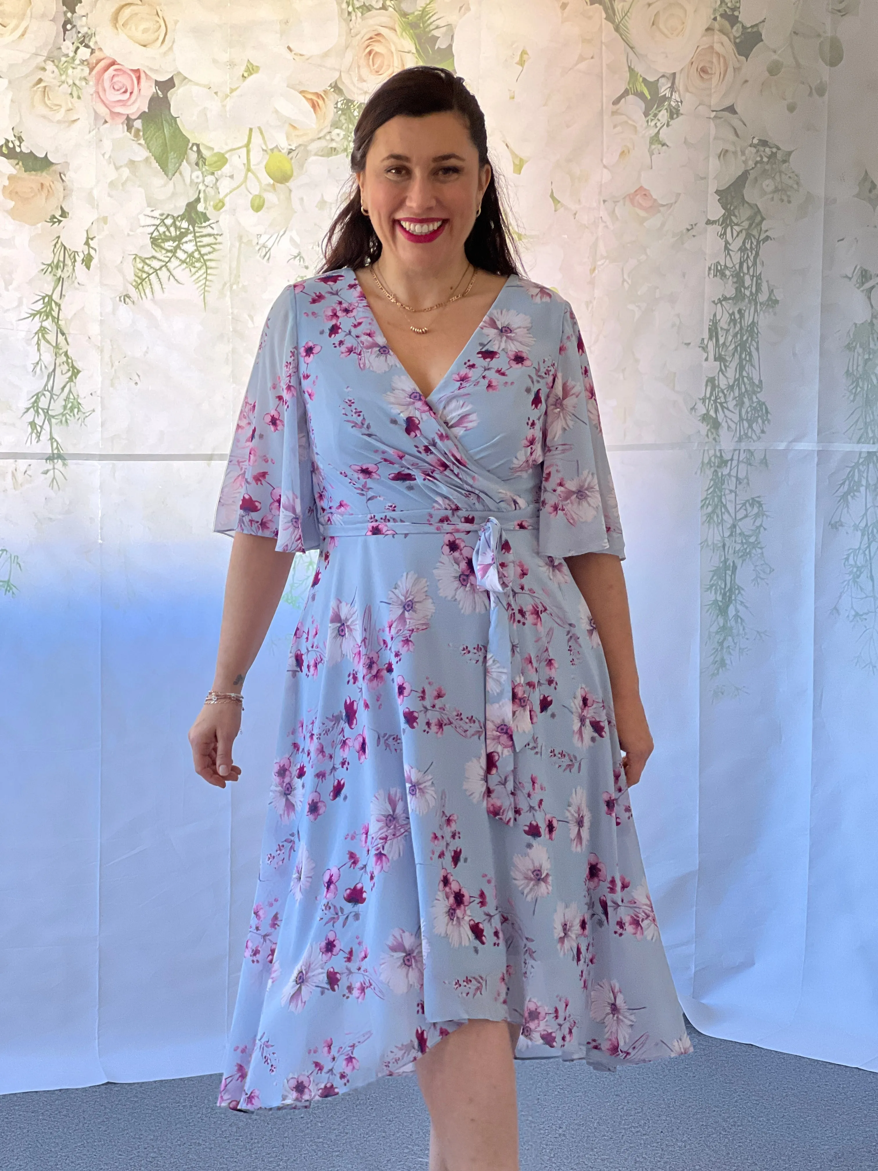 Simone Sky Evening Dress