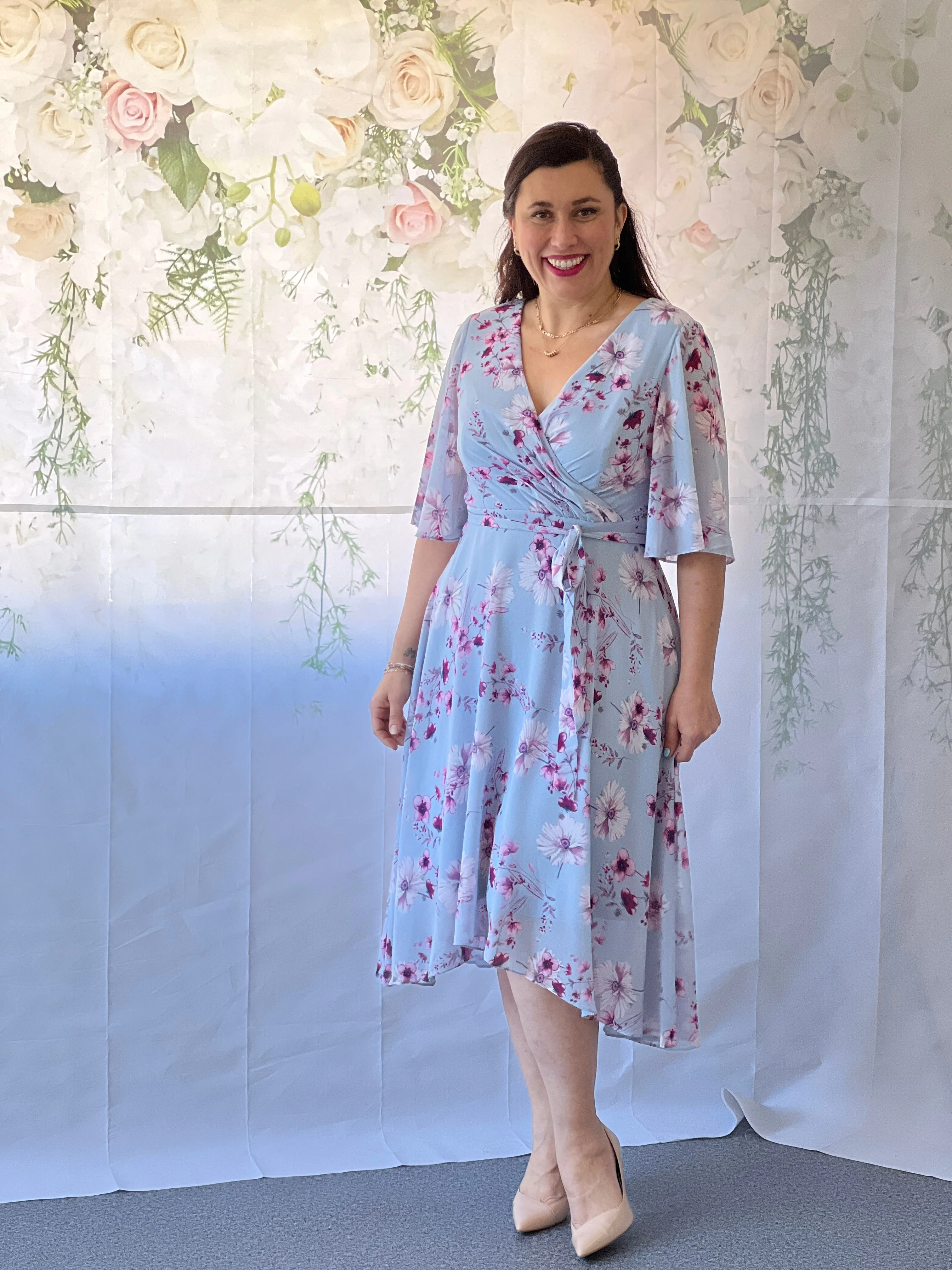 Simone Sky Evening Dress
