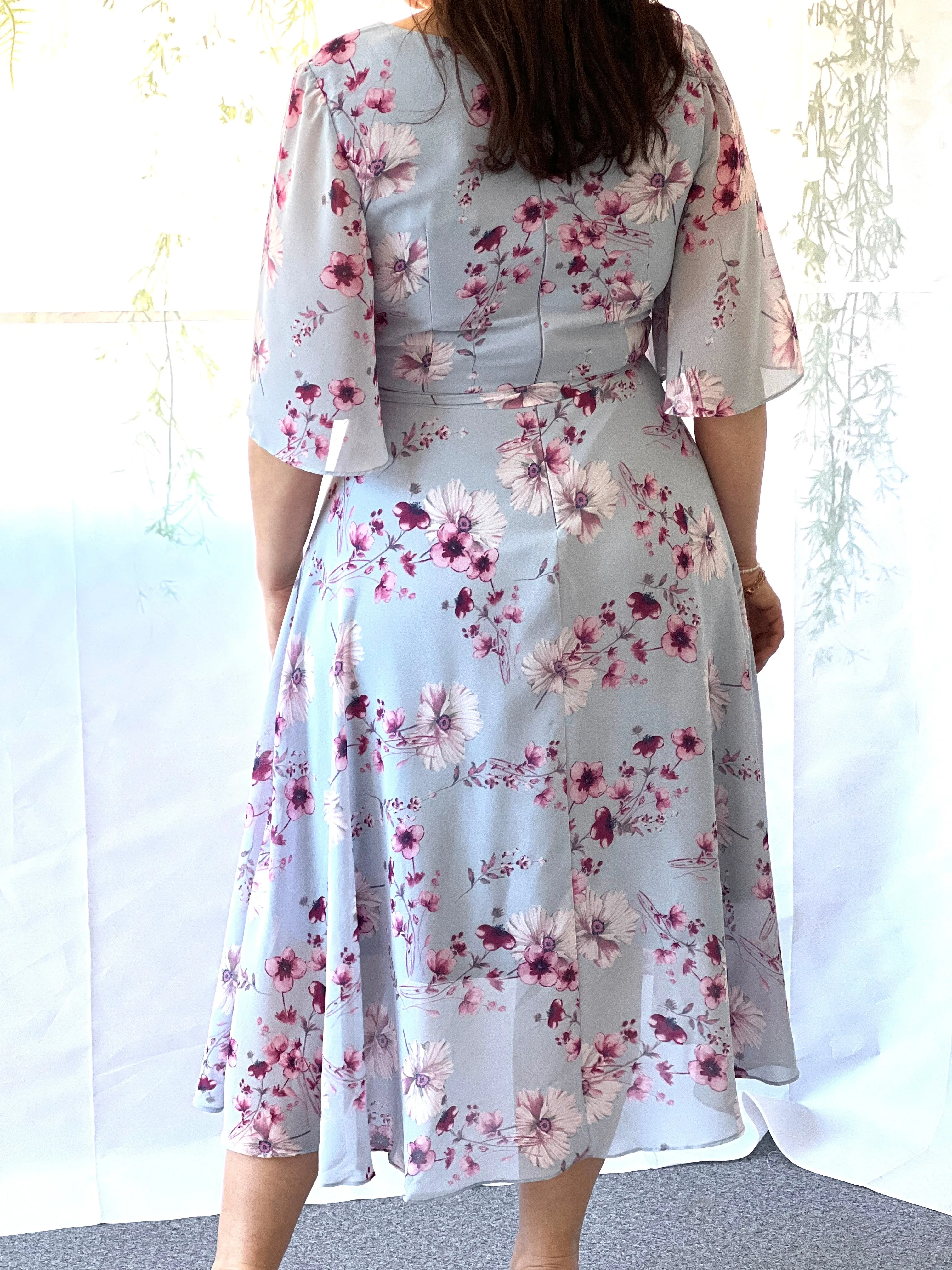Simone Sky Evening Dress