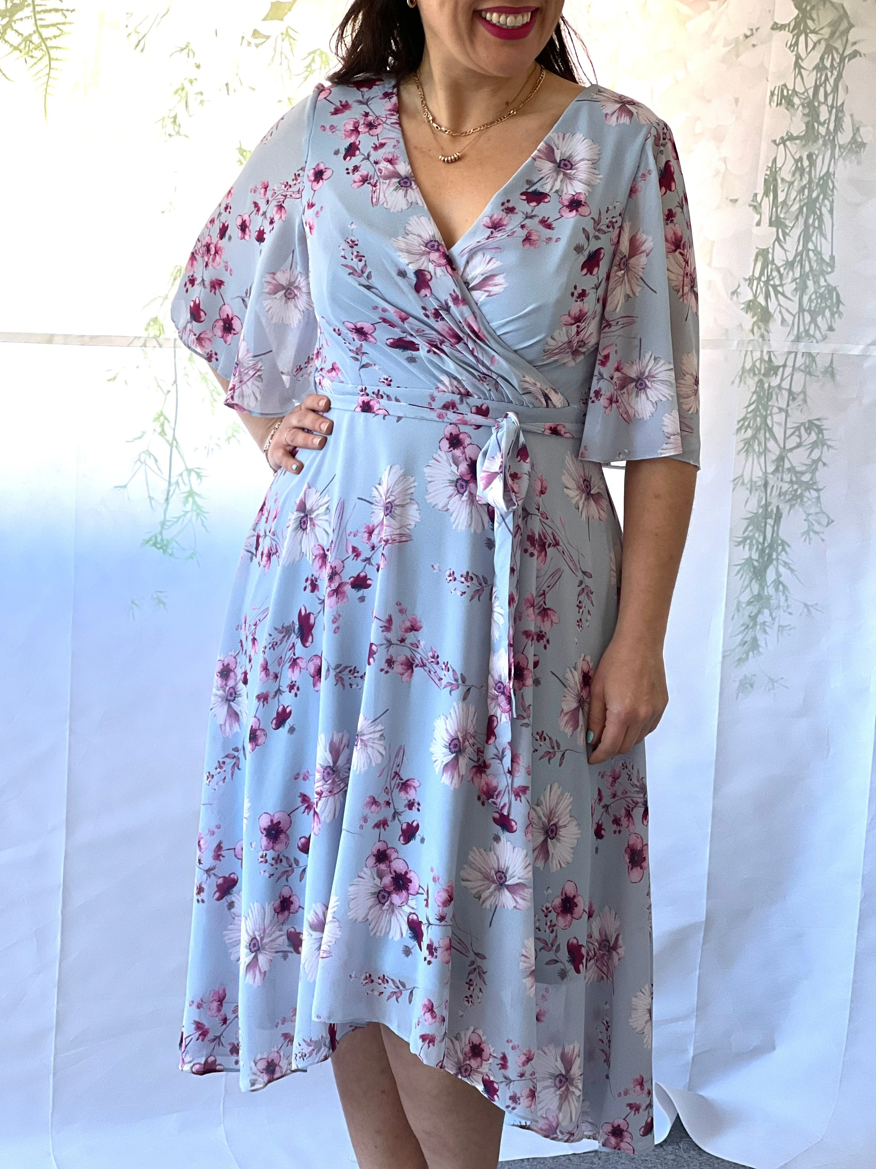 Simone Sky Evening Dress