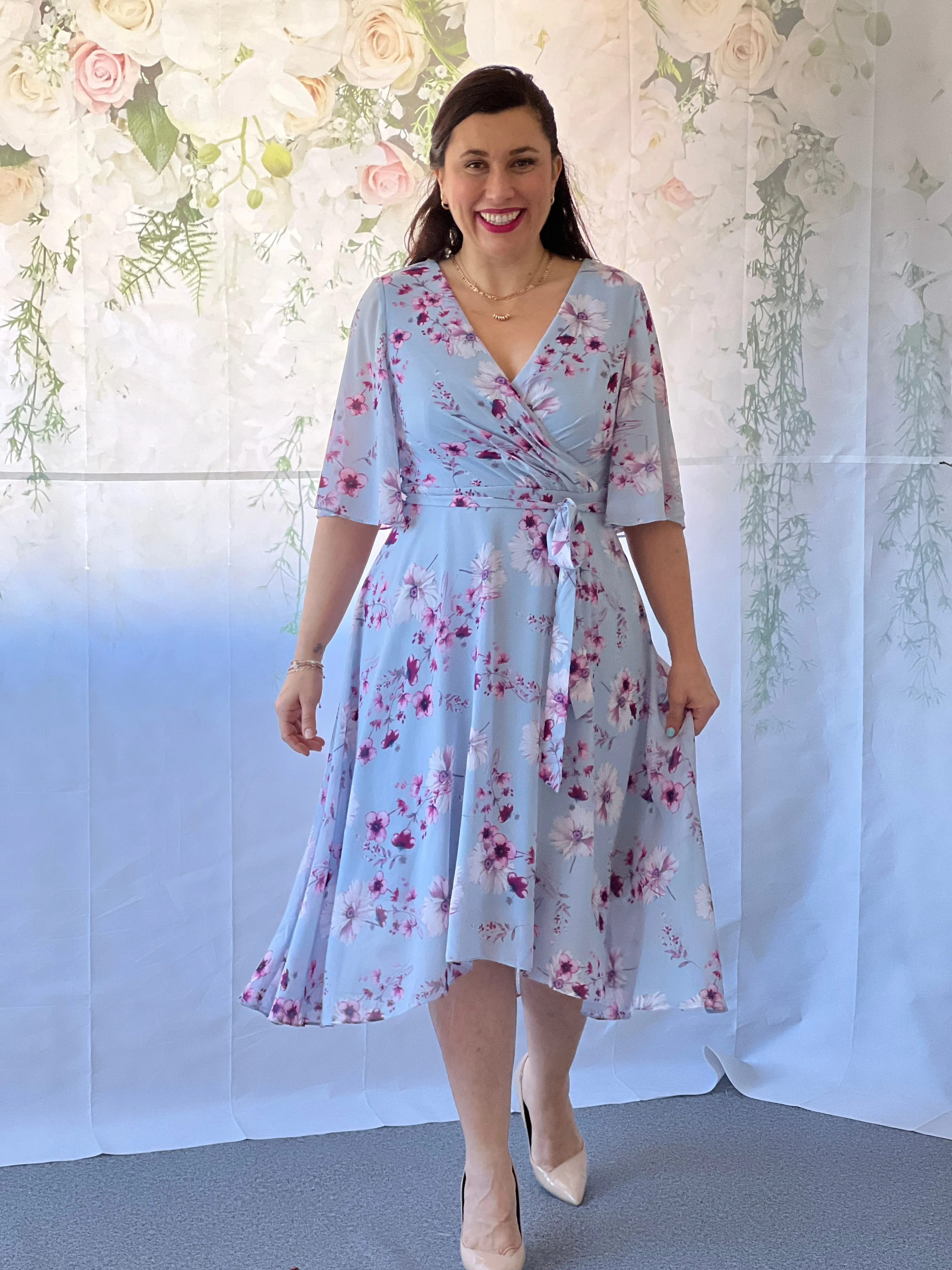 Simone Sky Evening Dress