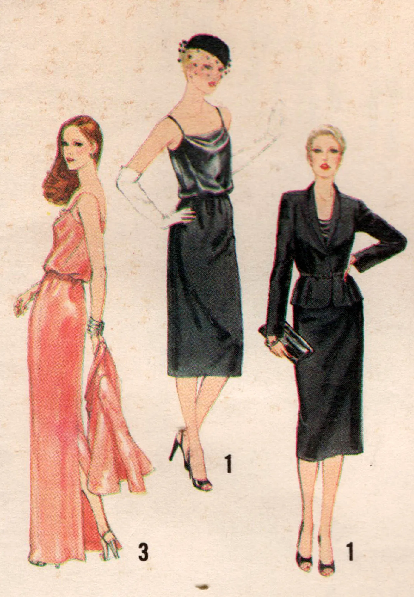 Simplicity 9239 Womens Blouson Disco Dress & Jacket 1970s Vintage Sewing Pattern Size 12 Bust 34 inches