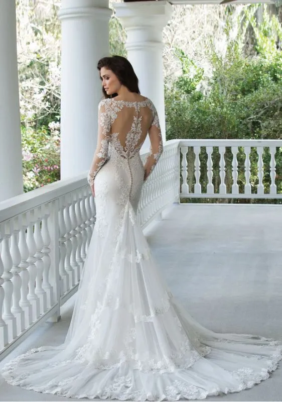 Sincerity Size 18 3936 Ivory/Nude Gown