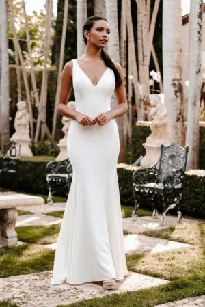 Size 12 Allure 9853 Ivory Gown