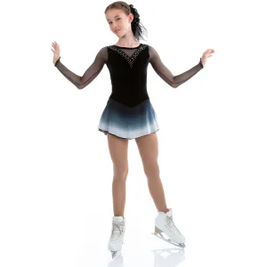 Skautkjóll - Faded Dress Black Beaded