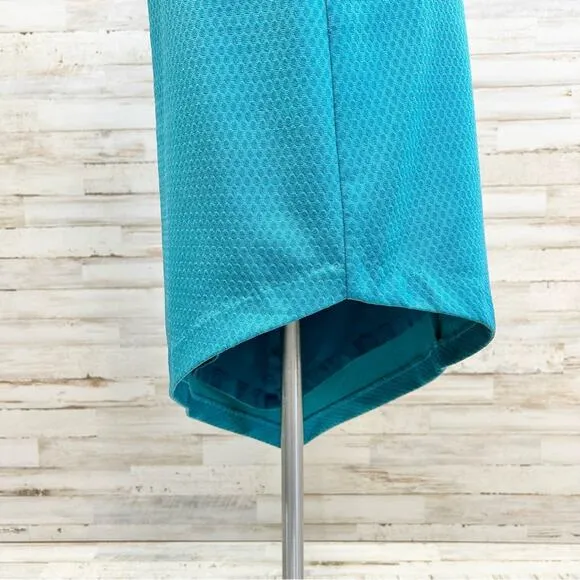 Slate &amp; Willow Asymmetrical Off the Shoulder Dress Womens Size M Teal Jersey