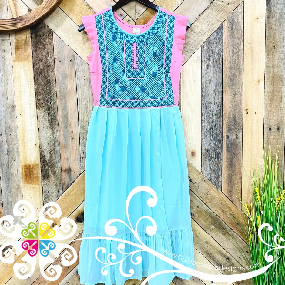 Small Tehuana Linda - Women Party Dress