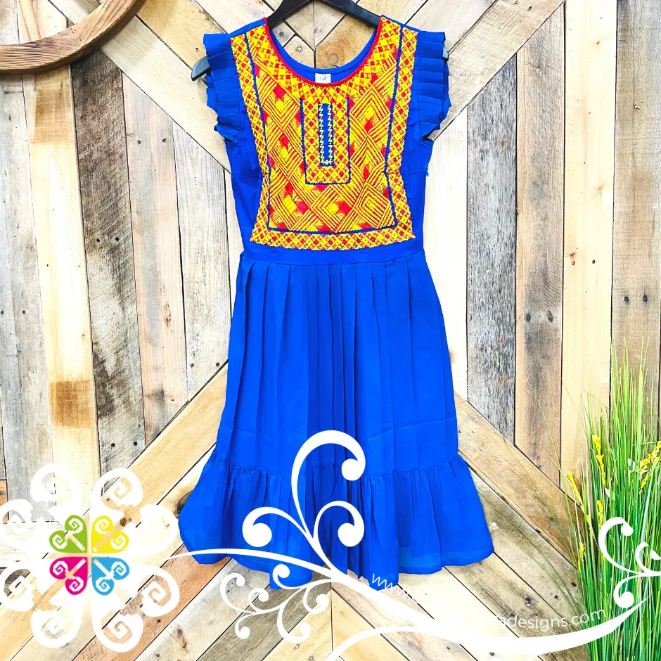 Small Tehuana Linda - Women Party Dress