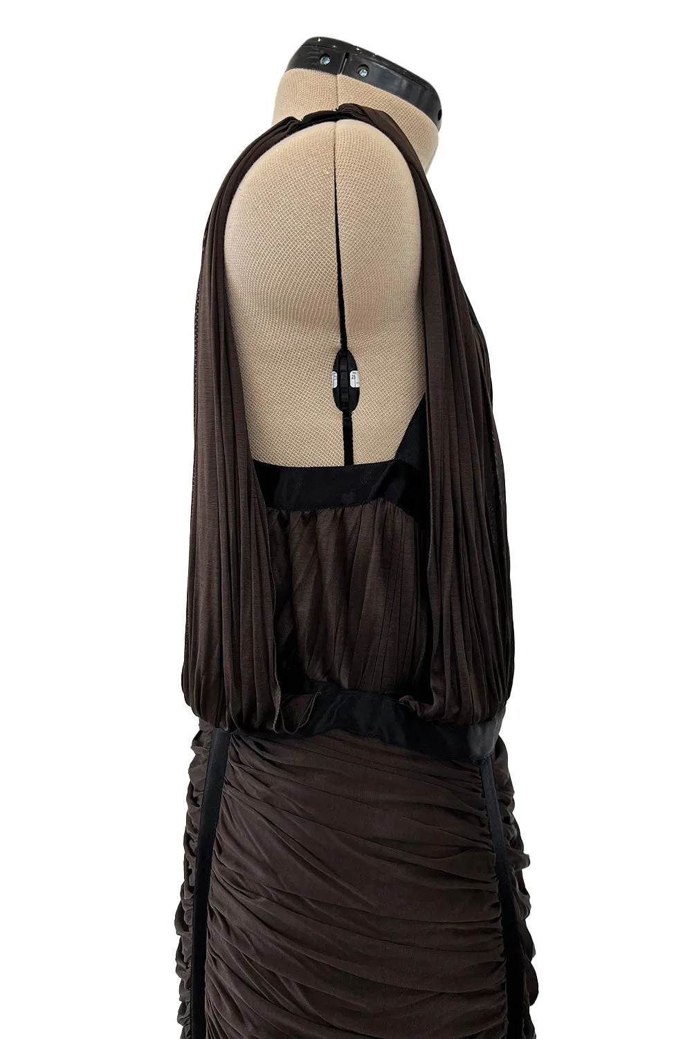 Spring 2003 Yves Saint Laurent by Tom Ford Runway Dress w Soft Gathered Detailing