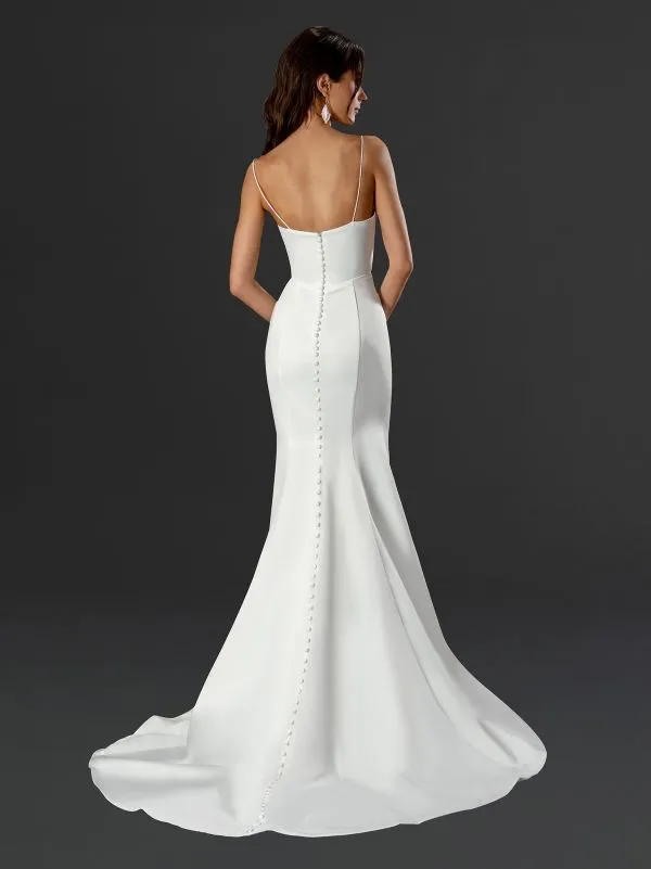 Stella Couture Size 12 24800 Off White Gown