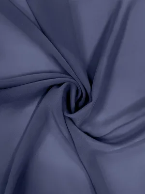 Stormy Chiffon Fabric By The 1/2 Yard