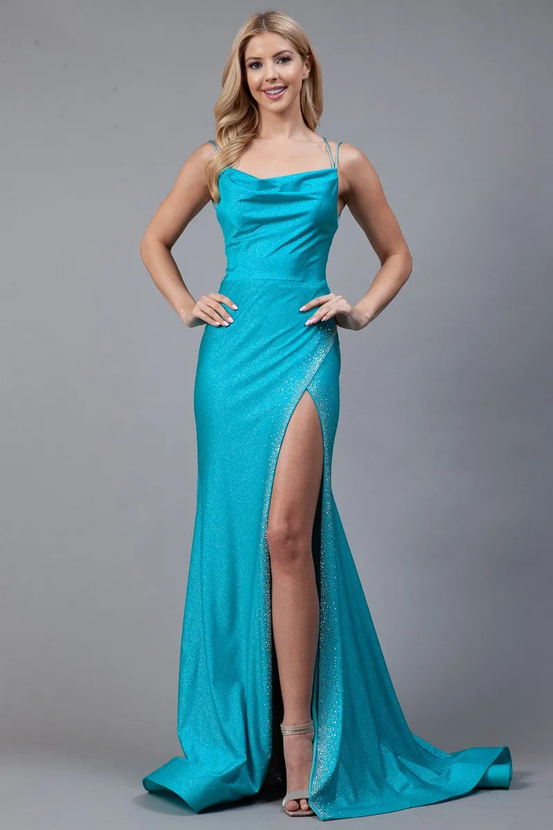 Sweetheart Top Hot Fix Trumpet Gown 343-990
