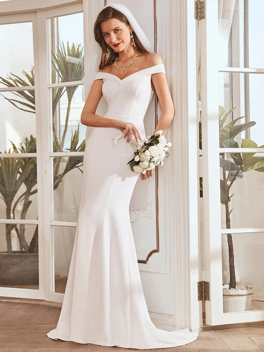 Tess trumpet wedding dress in ivory s18 Express NZ wide