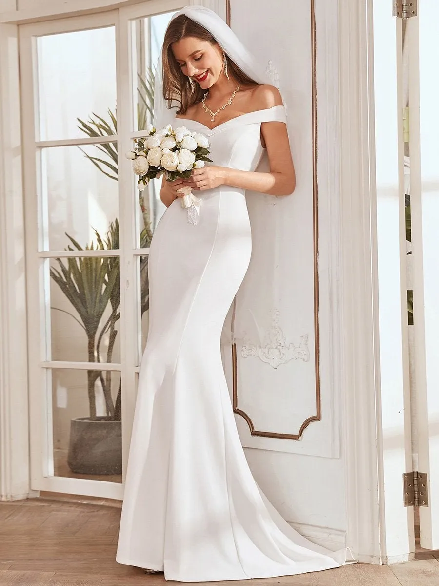 Tess trumpet wedding dress in ivory s18 Express NZ wide