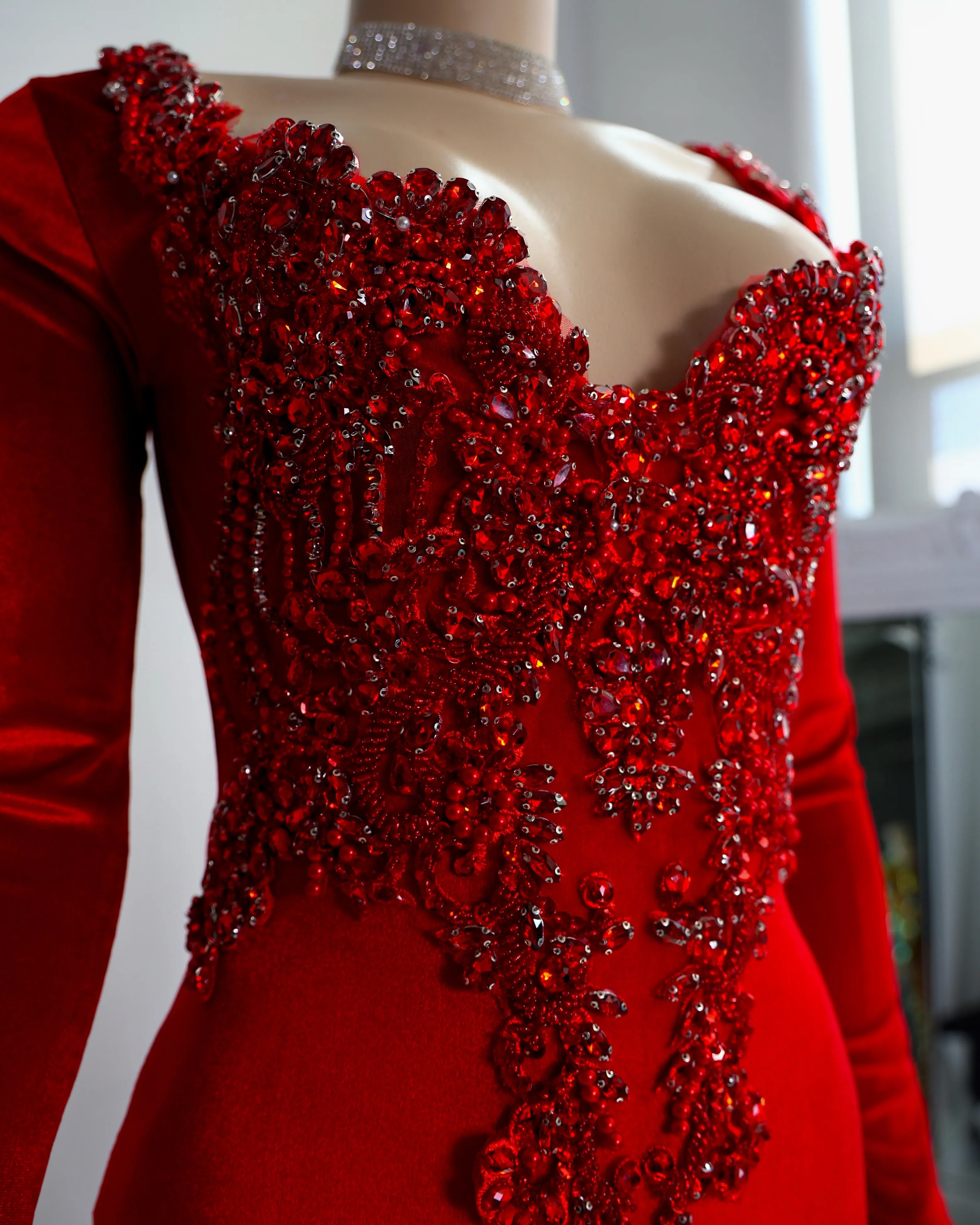 The Blair Velvet Gown