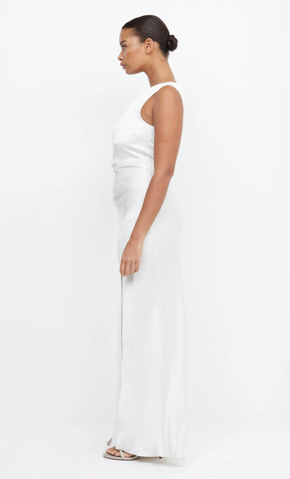 THE DREAMER ASYM DRESS - IVORY