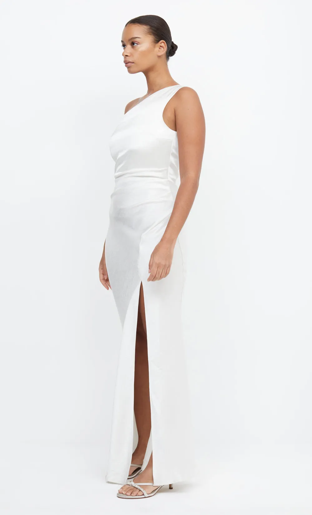 THE DREAMER ASYM DRESS - IVORY