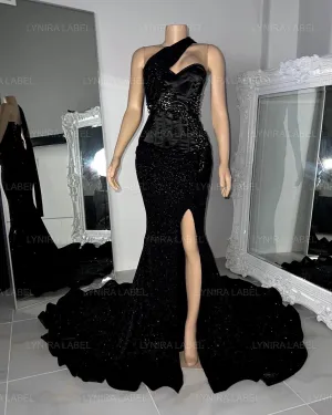 The Sheena Corset Glitter Gown