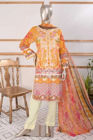 TSL-05 | Un-Stitched Embroidered Lawn Dress
