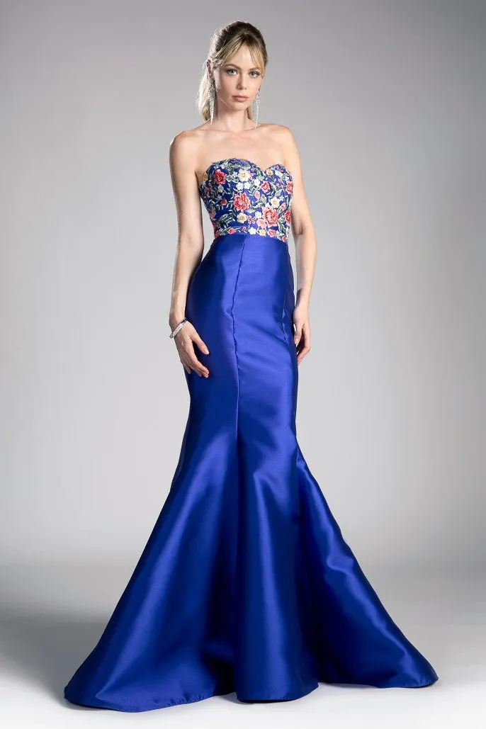 Tube Mermaid Cut Royal Dress XS