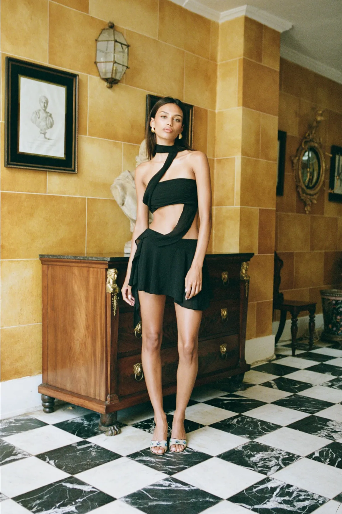 Tuli Dress ~ Noir