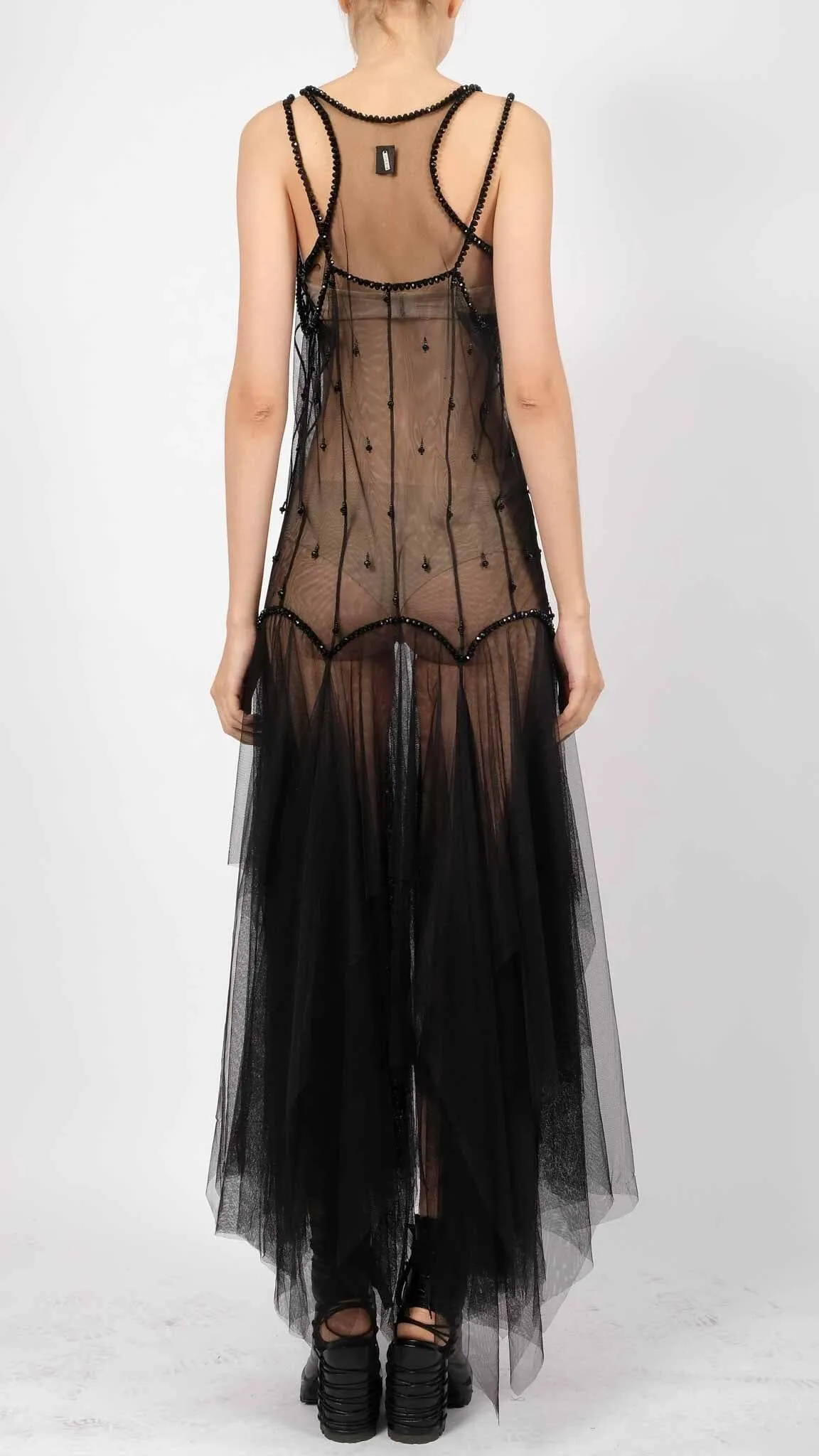 Tulle Dress with Stones