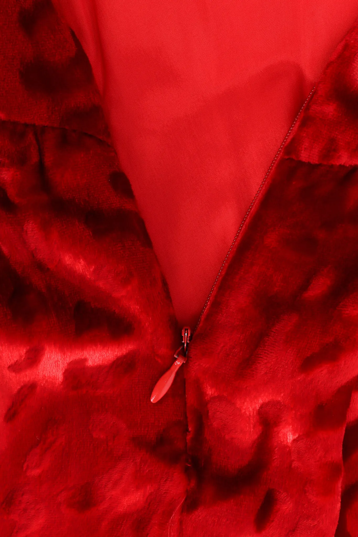 Velvet Animal Print Gown