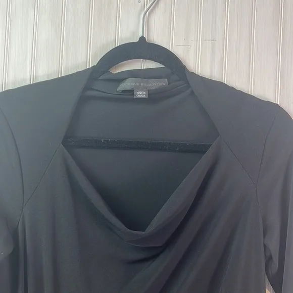 VERONIQUE MILJKOVITCH ASYMMETRICAL DRAPED DRESS MEDIUM