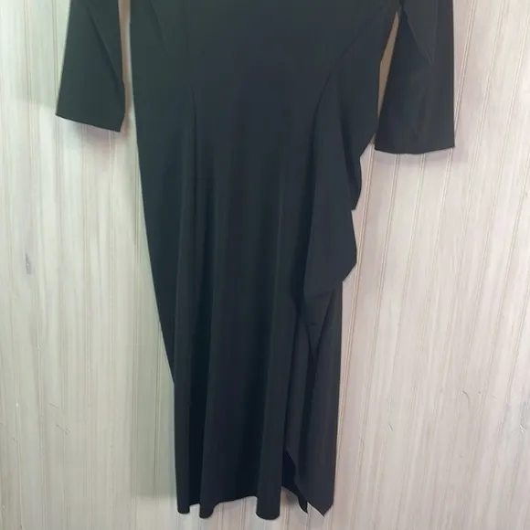 VERONIQUE MILJKOVITCH ASYMMETRICAL DRAPED DRESS MEDIUM