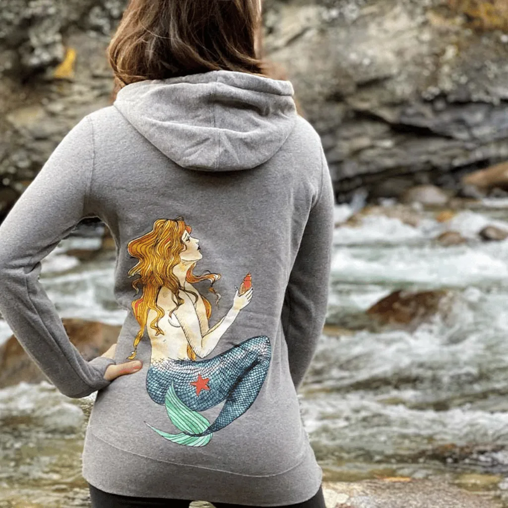 Vintage Mermaid Hoodie Dress