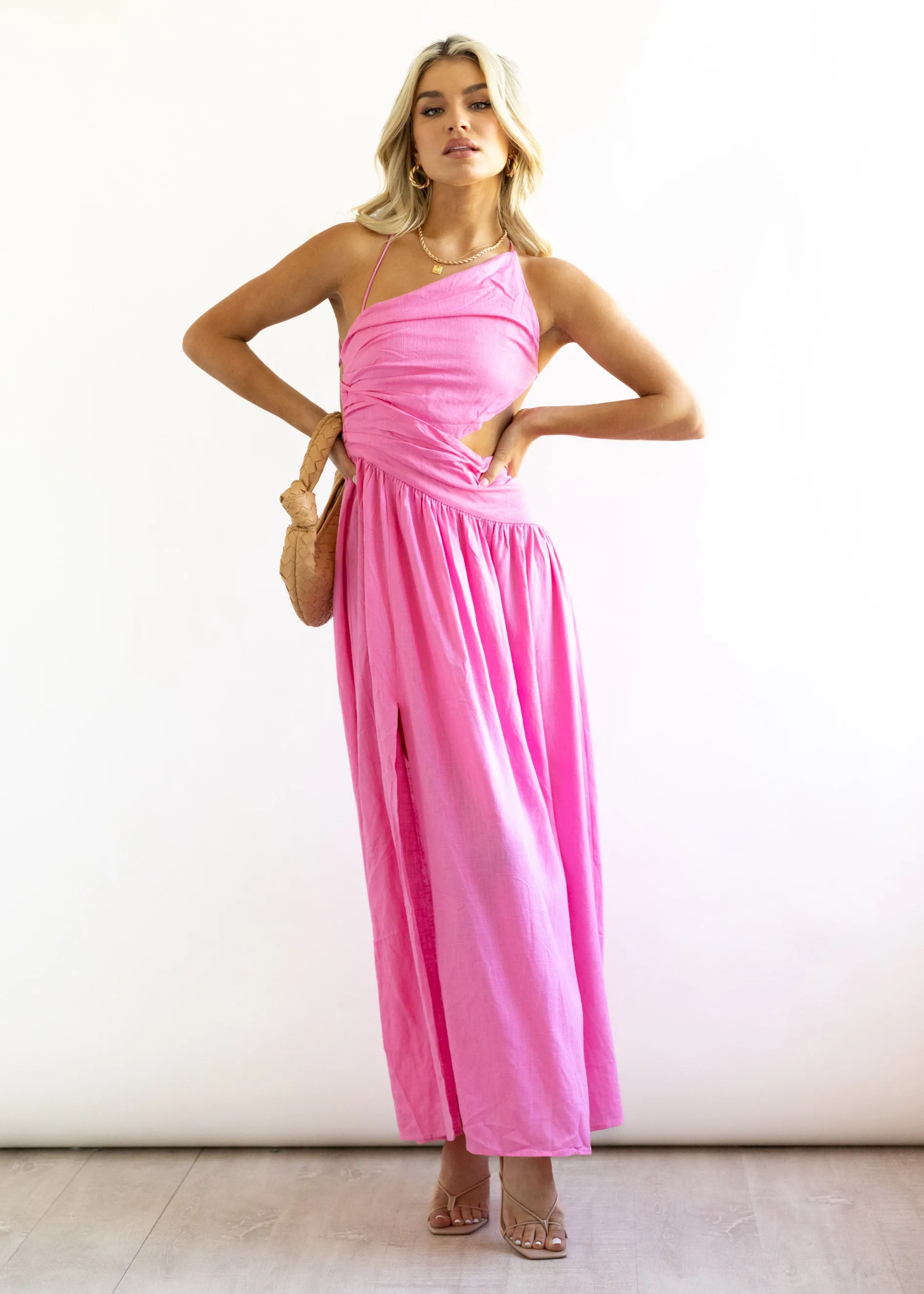 Vixxen Maxi Dress - Pink