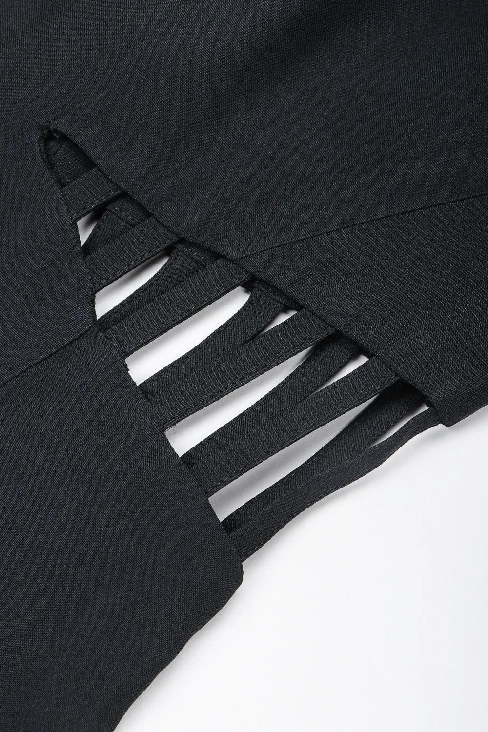 Wave Cage Sheath Dress