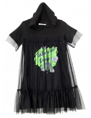 Winner Day' Black Hoodie Dress